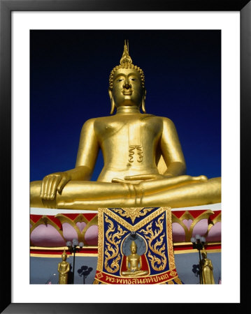 Golden Buddha, Ko Samui, Surat Thani, Thailand by James Marshall Pricing Limited Edition Print image