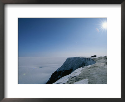 Four-Wheel Vehicles Atop Vatnajokull, The Largest Glacier In Europe by Peter Carsten Pricing Limited Edition Print image