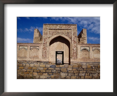 Architectural Detail Of Chor-Bakr, Bukhoro, Bukhara, Uzbekistan by Jane Sweeney Pricing Limited Edition Print image