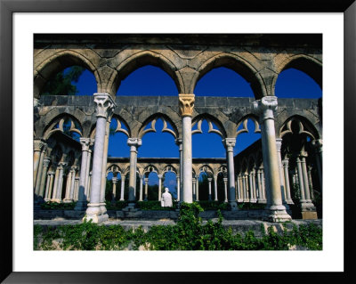 A Genuine 12Th Century French Cloister Was Rebuilt Here In 1962, Paradise Island, Bahamas by Greg Johnston Pricing Limited Edition Print image