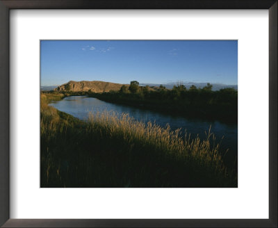 Beaverhead Creek Flows Past The Landmark Beaverhead Rock by Sam Abell Pricing Limited Edition Print image