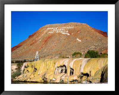 Big Horn Hot Springs, Hot Springs State Park, Thermopolis, U.S.A. by Mark Newman Pricing Limited Edition Print image