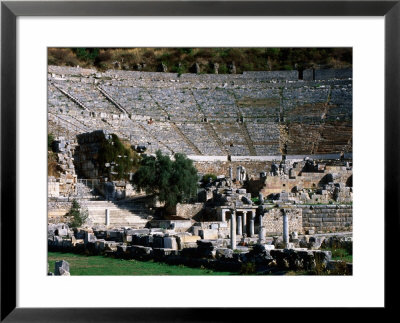 Great Theatre Ruin, Pergamum, Ephesus, Turkey by John Elk Iii Pricing Limited Edition Print image