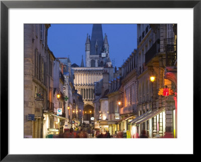 Rue Musette And Eglise Notre Dame, Dijon, Burgundy, France by Walter Bibikow Pricing Limited Edition Print image