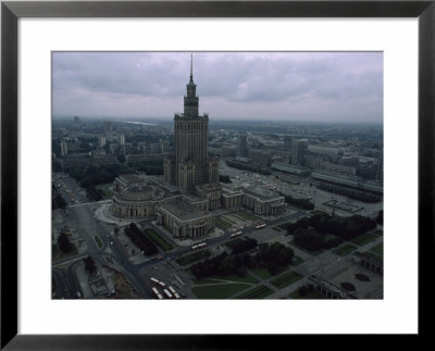 Warsaw's Palace Of Culture And Surrounding Cityscape, Poland by James L. Stanfield Pricing Limited Edition Print image