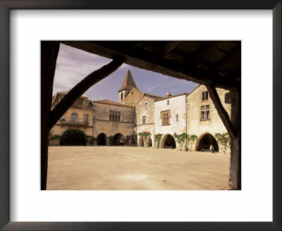 Village Of Monpazier, Dordogne, Aquitaine, France by Michael Busselle Pricing Limited Edition Print image
