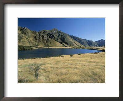 Moke Lake, West Of Queenstown, West Otago, South Island, New Zealand by Robert Francis Pricing Limited Edition Print image