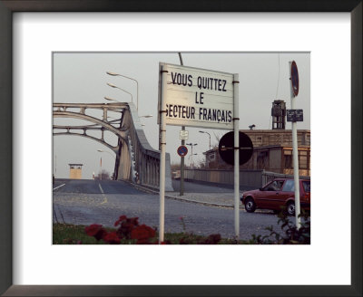 Checkpoint Into East Berlin From Bornholmerstrasse, Taken In 1986, East Germany, Germany by Kim Hart Pricing Limited Edition Print image