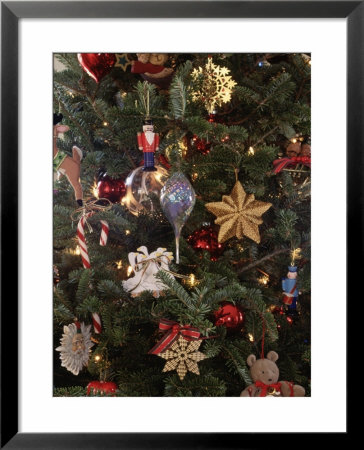 Christmas Ornaments On Tree by Pam Ostrow Pricing Limited Edition Print image