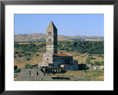 Santa Trinita Di Saccargia Church, Sassari, Island Of Sardinia, Italy, Mediterranean by Bruno Morandi Pricing Limited Edition Print image