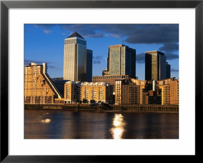 Canary Wharf Tower Development, London, England by Neil Setchfield Pricing Limited Edition Print image