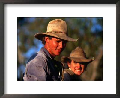 Stockmen, Dixie Station, Cape York Peninsula, Queensland, Australia by Oliver Strewe Pricing Limited Edition Print image