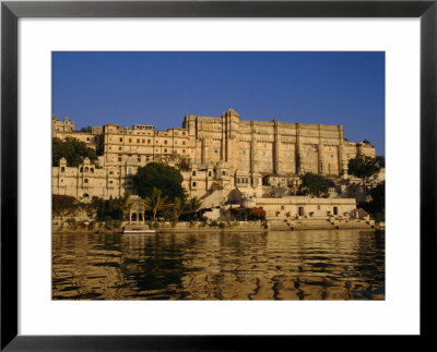 Lake Pichola And The City Palace, Udaipur, Rajasthan, India by Robert Harding Pricing Limited Edition Print image