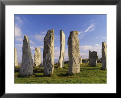 Standing Stones Of Callanish, Isle Of Lewis, Outer Hebrides, Scotland, United Kingdom by Lee Frost Pricing Limited Edition Print image