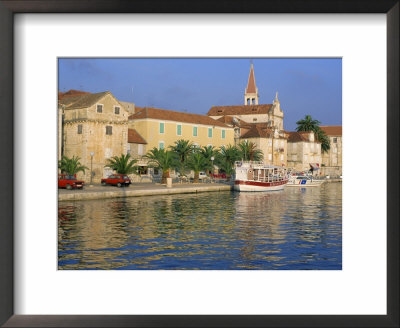 Waterfront, Port Of Milna, Brac Island, Dalmatia, Dalmatian Coast, Adriatic, Croatia, Europe by J P De Manne Pricing Limited Edition Print image