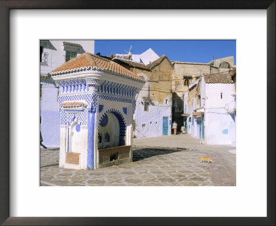 Chefchaouen, Rif Region, Morocco, North Africa, Africa by Bruno Morandi Pricing Limited Edition Print image