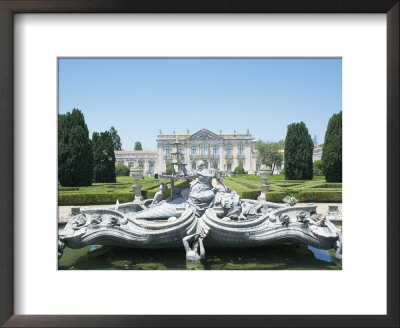 The Queluz Palace, Once The Summer Residence Of The Braganza Kings, Queluz, Near Lisbon, Portugal by Marco Simoni Pricing Limited Edition Print image