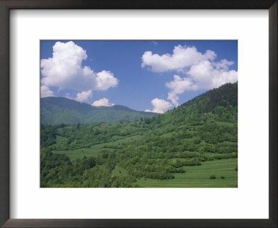 Typical Hilly Landscape, Vlkonec, Liptov Region, Slovakia by Upperhall Pricing Limited Edition Print image