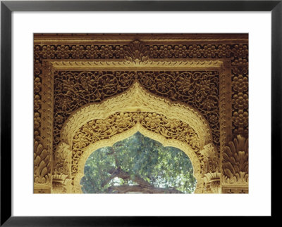 Restoration In The Interior Of The Jain Temple, Amar Sagar, Near Jaisalmer, Rajasthan, India by John Henry Claude Wilson Pricing Limited Edition Print image