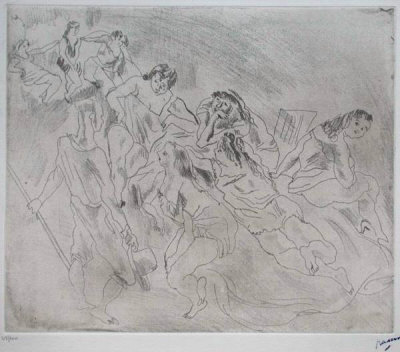 137 - Encore L'enfant Prodigue by Jules Pascin Pricing Limited Edition Print image