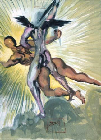 Dc Purgatoire 08 - Les Anges Gardiens De La Vallee by Salvador Dali Pricing Limited Edition Print image