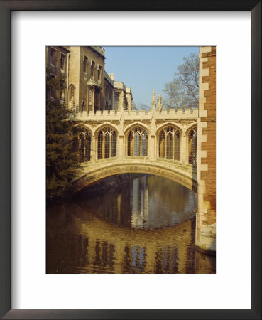 The Bridge Of Sighs, St. John's College, Cambridge, Cambridgeshire, England, Uk by Christina Gascoigne Pricing Limited Edition Print image