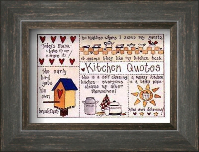 Kitchen Quotes by Carol Robinson Pricing Limited Edition Print image