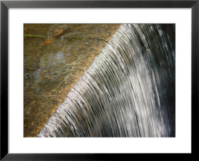 A Close-Up Of A Man-Made Waterfall by Todd Gipstein Pricing Limited Edition Print image