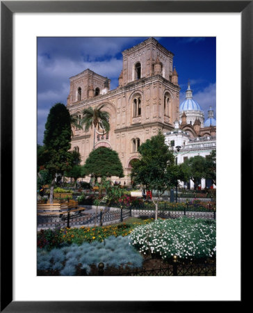 Cathedral Of Cuenca Looking Next To Parque Calderon, Cuenca, Azuay, Ecuador by Grant Dixon Pricing Limited Edition Print image