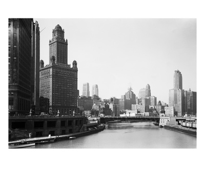 Chicago Skyline And River by Bettmann Pricing Limited Edition Print image