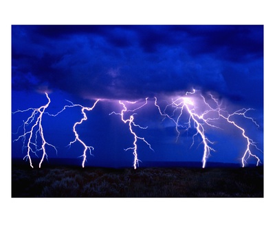 Lightning Storm Over Prairie by Aaron Horowitz Pricing Limited Edition Print image