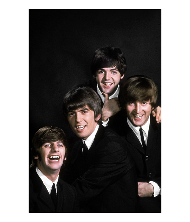 Members Of Singing Group The Beatles: John Lennon, Paul Mccartney, George Harrison And Ringo Starr by John Dominis Pricing Limited Edition Print image