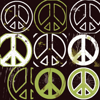 Peace Mantra (Green) by Erin Clark Pricing Limited Edition Print image