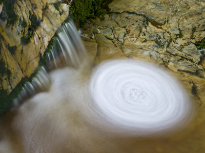Whirlpools And Waterfalls In An Exmoor Stream, Exmoor Np, Somerset, Uk by Adam Burton Pricing Limited Edition Print image