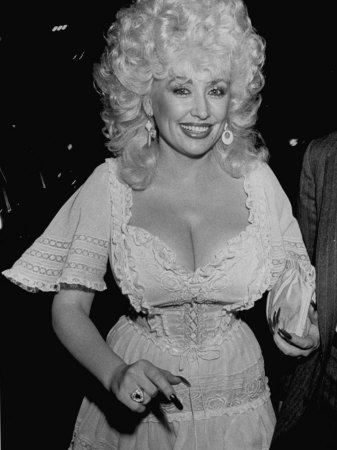 Singer Actress Dolly Parton At Film Premiere Of Film Staying Alive by John Paschal Pricing Limited Edition Print image