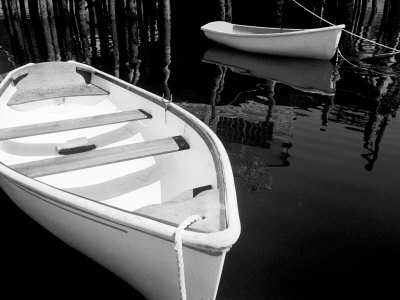 Rowboats, Maine, Usa by Images Monsoon Pricing Limited Edition Print image
