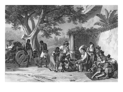 Domestic Chastisements, Engraved By Deroi, Pub. By Engelmann, C.1835 by Johann Moritz Rugendas Pricing Limited Edition Print image