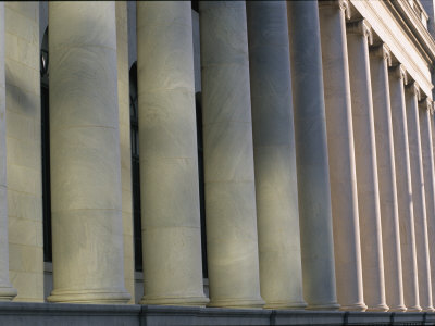 Columns On The Federal Courthouse In Birmingham by Stephen Alvarez Pricing Limited Edition Print image