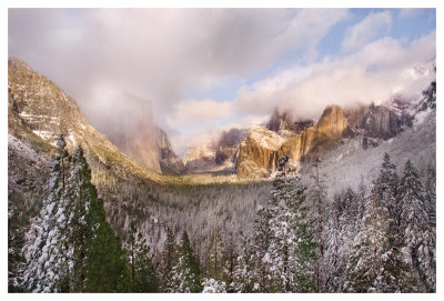 Winter Afternoon In Yosemite by Harold Davis Pricing Limited Edition Print image