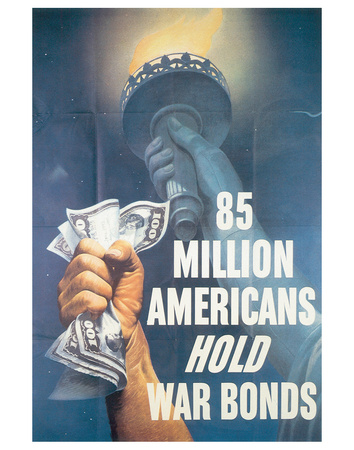 85 Million Americans Hold War Bonds by E. Melbourne Brindle Pricing Limited Edition Print image