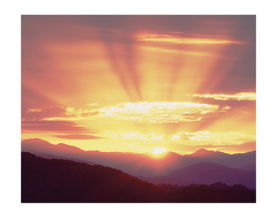Foothills Sunburst by Danny Burk Pricing Limited Edition Print image