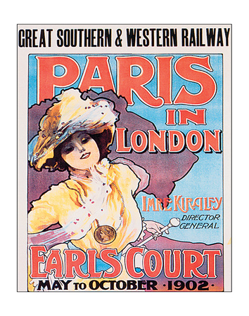 Paris In London, Great Southern & Western Railway by Imre Kiralfy Pricing Limited Edition Print image