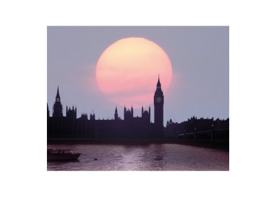 England, London: Evening Over Houses Of Parliament Ii by Edmund Nägele Pricing Limited Edition Print image
