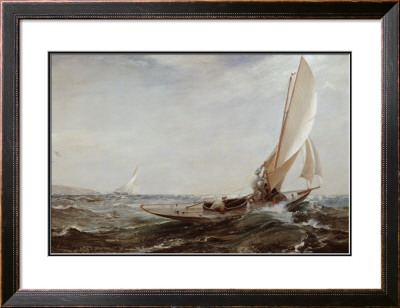 Through Sea And Air by Charles N. Hemy Pricing Limited Edition Print image