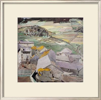 The Village Of La Llagonne by Charles Rennie Mackintosh Pricing Limited Edition Print image