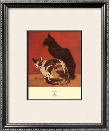 Cats, 1910 by Theophile Alexandre Steinlen Pricing Limited Edition Print image