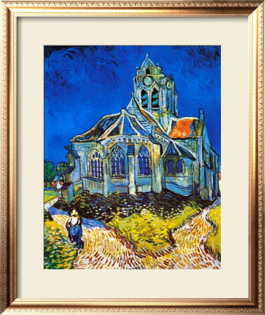 Church At Auvers, C.1896 by Vincent Van Gogh Pricing Limited Edition Print image