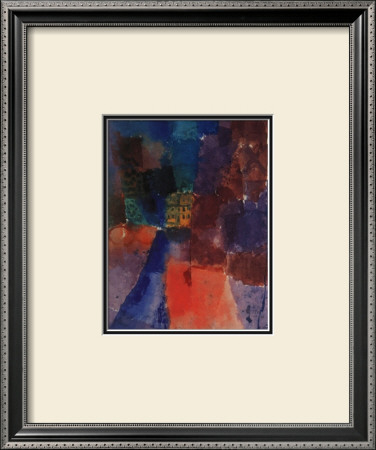 The Yellow House, 1914 by Paul Klee Pricing Limited Edition Print image