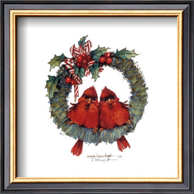 Merry Wreath Ii by Carolyn Shores-Wright Pricing Limited Edition Print image