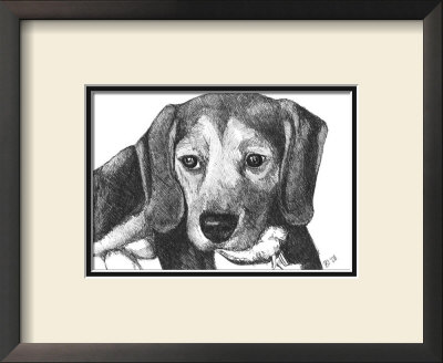 Lindy The Beagle by Beth Thomas Pricing Limited Edition Print image